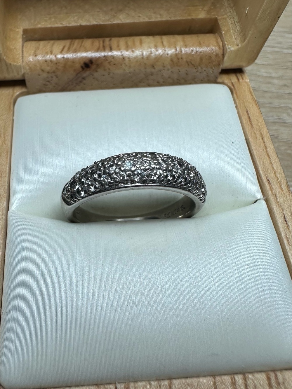 Sonia B 14K White Gold With Real Diamonds ring